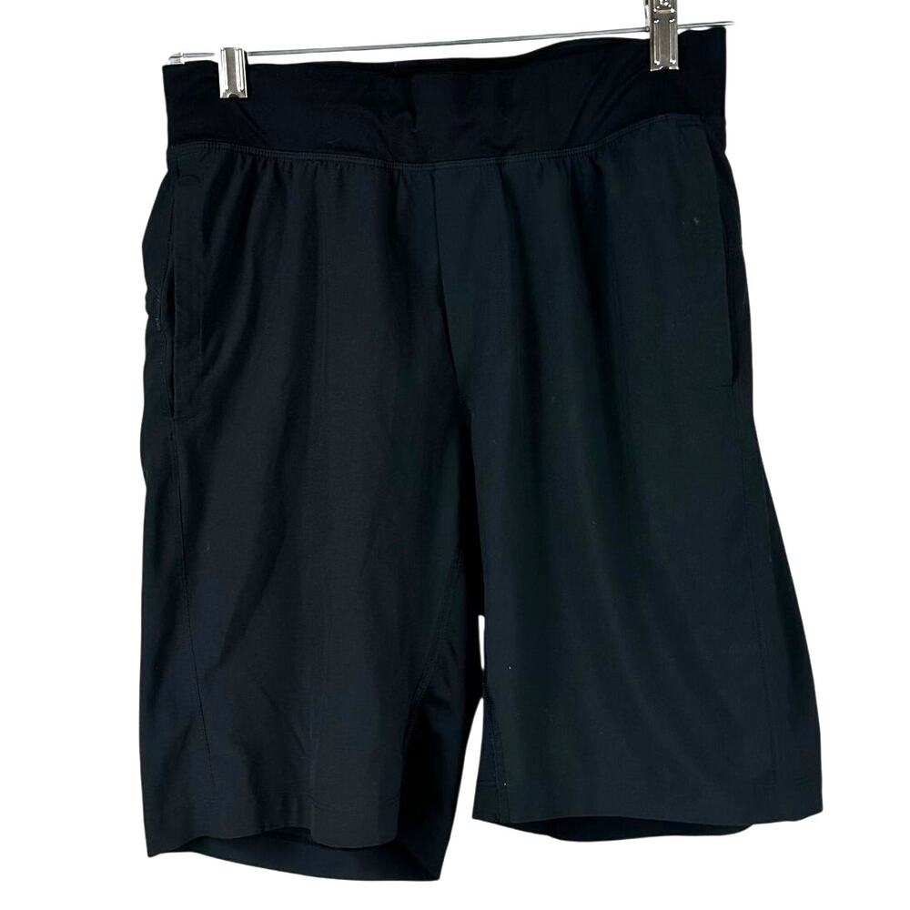 Lululemon T.H.E. Short Luxtreme Liner 9" Black Men's Size Small EUC LM7Y64S